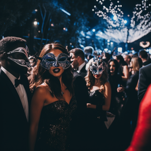 cake_image_of_classy_holiday_masquerade_party_on_red_carpet_eve_8285304a-3cc6-4b2e-ab50-e76cc1f643ed