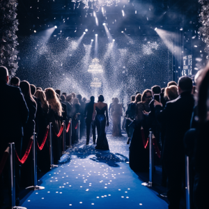 cake_image_of_classy_holiday_masquerade_party_on_red_carpet_eve_feb83f71-6e4c-446f-aaac-0e1674468f7d