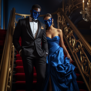 cake_imagine_a_black_couple_wearing_a_mask_on_a_red_carpet_stai_1302e40d-1a55-4473-aef2-8c66b94230d9
